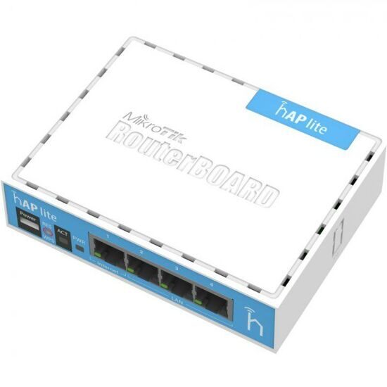 Wi-Fi точка доступа 2.4GHZ RB941-2ND MIKROTIK  hAP lite